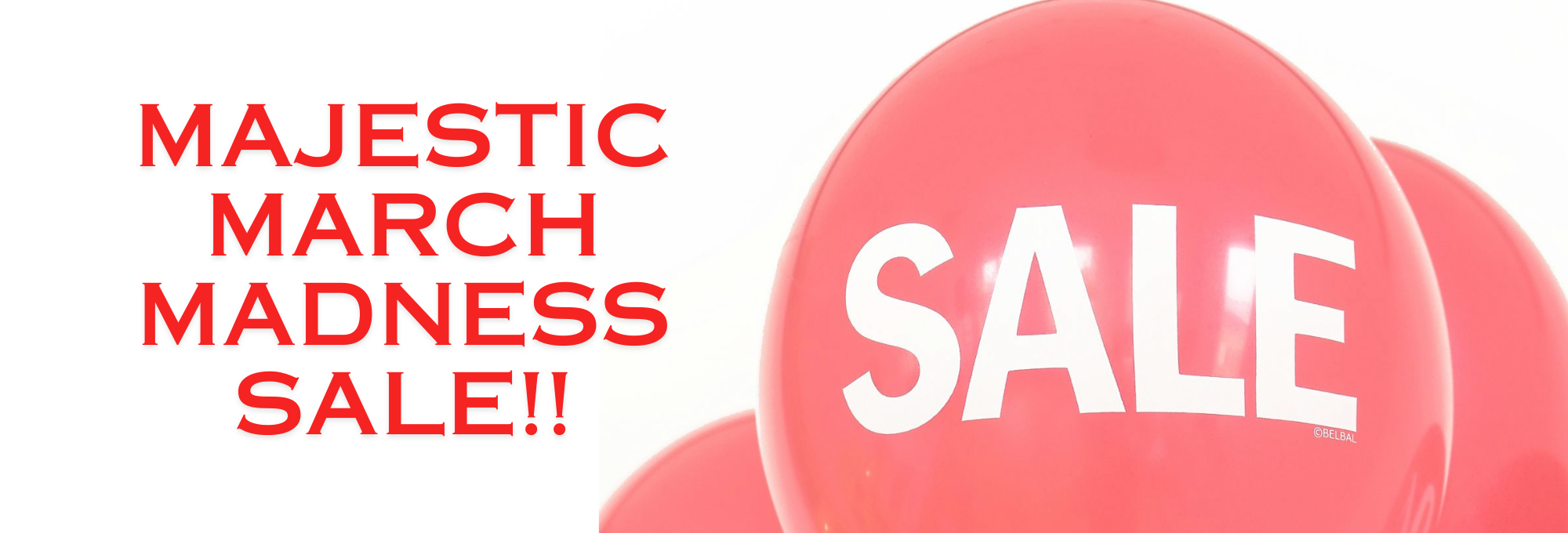 Majestic March Madness Sale with Majestic Floors And More LLC in Waunakee, WI.